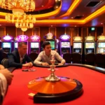 Experience the thrill of wins at the kp88 link poker table with exciting gameplay and vibrant casino lights.
